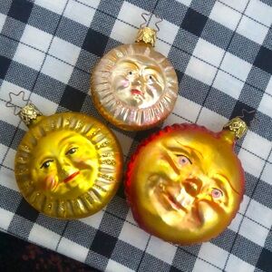 Set of 3 Old World ornaments